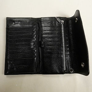 CHROME HEARTS クロム・ハーツ HVY WT LTHR WAVE WALLET ウォレット 黒 Size 【フリー】 【中古品-非常に良い】 20810112