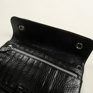 CHROME HEARTS クロム・ハーツ HVY WT LTHR WAVE WALLET ウォレット 黒 Size 【フリー】 【中古品-非常に良い】 20810112