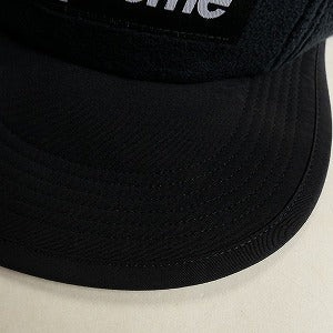 SUPREME シュプリーム 24AW Polartec Earflap Camp Cap Black キャンプキャップ 黒 Size 【フリー】 【新古品・未使用品】 20810148