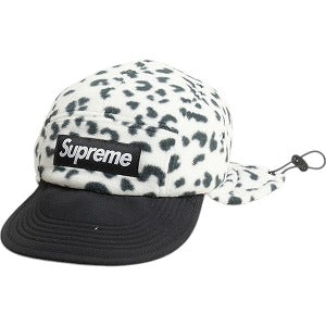 SUPREME シュプリーム 24AW Polartec Earflap Camp Cap Leopard キャンプキャップ 白黒 Size 【フリー】 【新古品・未使用品】 20810170