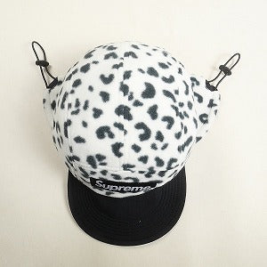 SUPREME シュプリーム 24AW Polartec Earflap Camp Cap Leopard キャンプキャップ 白黒 Size 【フリー】 【新古品・未使用品】 20810170