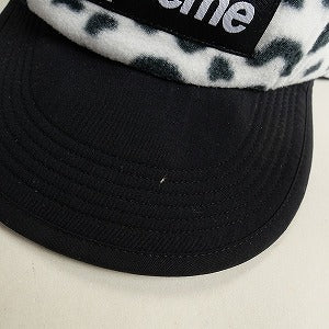 SUPREME シュプリーム 24AW Polartec Earflap Camp Cap Leopard キャンプキャップ 白黒 Size 【フリー】 【新古品・未使用品】 20810170