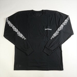 CHROME HEARTS クロム・ハーツ ASPEN SCROLL LS T-SHIRT BLACK アスペン限定ロンT 黒 Size 【L】 【新古品・未使用品】 20810180