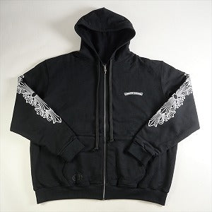 CHROME HEARTS クロム・ハーツ ASPEN SCROLL ZIP UP HOODIE BLACK アスペン限定ジップパーカー 黒 Size 【M】 【新古品・未使用品】 20810182