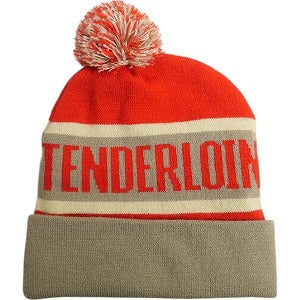 TENDERLOIN テンダーロイン T-PON PON BEANIE TDL RED ボンボンビーニー 赤 Size 【フリー】 【中古品-ほぼ新品】 20810214