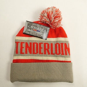 TENDERLOIN テンダーロイン T-PON PON BEANIE TDL RED ボンボンビーニー 赤 Size 【フリー】 【中古品-ほぼ新品】 20810214