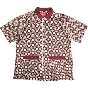 SUPREME シュプリーム 20SS Satin Pajama Shirt Red パジャマ半袖シャツ 赤 Size 【S】 【中古品-非常に良い】 20810280