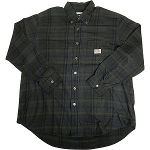 STUSSY ステューシー ×OUR LEGACY WORK SHOP CHECK SHIRT  長袖シャツ 緑 Size 【XS】 【中古品-良い】 20810283