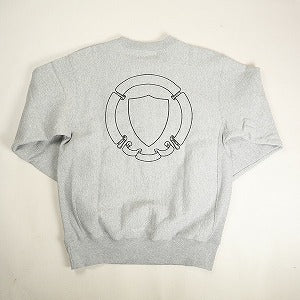 Fragment Design フラグメントデザイン ロゴクルーネックスウェット 灰 Size 【S】 【中古品-良い】 20810285