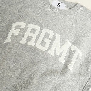 Fragment Design フラグメントデザイン ロゴクルーネックスウェット 灰 Size 【S】 【中古品-良い】 20810285