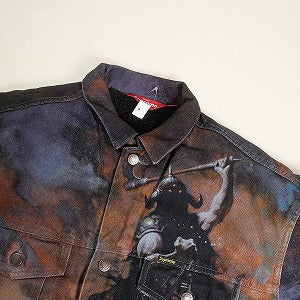 SUPREME シュプリーム ×Frank Frazetta 24AW Faux Sherling Lined Trucker Jacket Multicolor ジャケット マルチ Size 【L】 【新古品・未使用品】 20810321