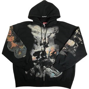 SUPREME シュプリーム ×Frank Frazetta 24AW Zip Up Hooded Sweatshirt Black パーカー 黒 Size 【XL】 【新古品・未使用品】 20810328