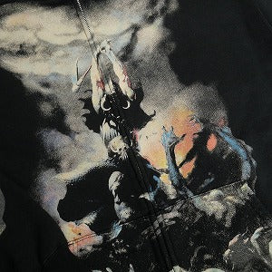 SUPREME シュプリーム ×Frank Frazetta 24AW Zip Up Hooded Sweatshirt Black パーカー 黒 Size 【XL】 【新古品・未使用品】 20810328