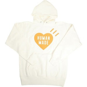 HUMAN MADE ヒューマンメイド 24AW HEART HEAVY WEIGHT HOODIE SHIBUYA PARCO WHITE 渋谷パルコ限定 ハートパーカー 白 Size 【S】 【新古品・未使用品】 20810358