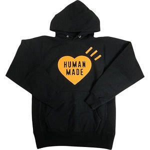 HUMAN MADE ヒューマンメイド 24AW HEART HEAVY WEIGHT HOODIE SHIBUYA PARCO BLACK 渋谷パルコ限定 ハートパーカー 黒 Size 【S】 【新古品・未使用品】 20810363