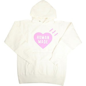 HUMAN MADE ヒューマンメイド 24AW HEART HEAVY WEIGHT HOODIE HARAJUKU WHITE 原宿店限定 ハートパーカー 白 Size 【M】 【新古品・未使用品】 20810388