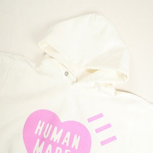 HUMAN MADE ヒューマンメイド 24AW HEART HEAVY WEIGHT HOODIE HARAJUKU WHITE 原宿店限定 ハートパーカー 白 Size 【M】 【新古品・未使用品】 20810388