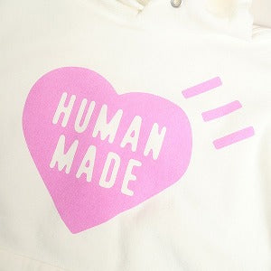 HUMAN MADE ヒューマンメイド 24AW HEART HEAVY WEIGHT HOODIE HARAJUKU WHITE 原宿店限定 ハートパーカー 白 Size 【M】 【新古品・未使用品】 20810388