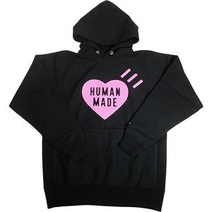 HUMAN MADE ヒューマンメイド 24AW HEART HEAVY WEIGHT HOODIE HARAJUKU BLACK 原宿店限定 ハートパーカー 黒 Size 【M】 【新古品・未使用品】 20810397