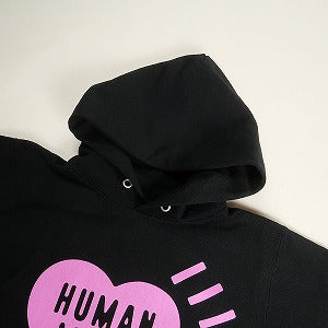 HUMAN MADE ヒューマンメイド 24AW HEART HEAVY WEIGHT HOODIE HARAJUKU BLACK 原宿店限定 ハートパーカー 黒 Size 【M】 【新古品・未使用品】 20810397