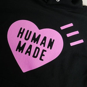 HUMAN MADE ヒューマンメイド 24AW HEART HEAVY WEIGHT HOODIE HARAJUKU BLACK 原宿店限定 ハートパーカー 黒 Size 【M】 【新古品・未使用品】 20810397