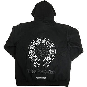 CHROME HEARTS クロム・ハーツ LAS VEGAS HORSESHOE PULLOVER HOODIE SILVER/BLACK ラスベガス限定パーカー 黒 Size 【M】 【新古品・未使用品】 20810440