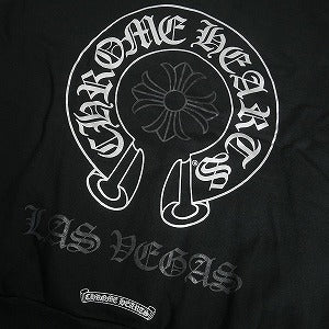 CHROME HEARTS クロム・ハーツ LAS VEGAS HORSESHOE PULLOVER HOODIE SILVER/BLACK ラスベガス限定パーカー 黒 Size 【M】 【新古品・未使用品】 20810440