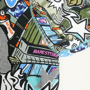 A BATHING APE ア ベイシング エイプ COMIC ART SHARK ZIP HOODIE MULTI パーカー マルチ Size 【L】 【新古品・未使用品】 20810491