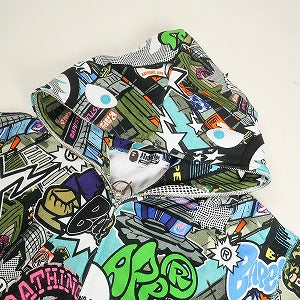 A BATHING APE ア ベイシング エイプ COMIC ART SHARK ZIP HOODIE MULTI パーカー マルチ Size 【L】 【新古品・未使用品】 20810491