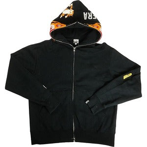 A BATHING APE ア ベイシング エイプ TIGER FULL ZIP HOODIE BLACK パーカー 黒 Size 【M】 【中古品-良い】 20810495