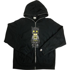 A BATHING APE ア ベイシング エイプ ×DC Comics Batman full zip hoodie Black パーカー 黒 Size 【M】 【中古品-良い】 20810496