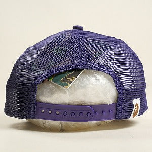 A BATHING APE ア ベイシング エイプ ×NEW ERA 9FORTY STA CAP PURPLE キャップ 紫 Size 【フリー】 【新古品・未使用品】 20810503