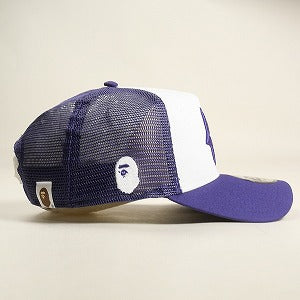 A BATHING APE ア ベイシング エイプ ×NEW ERA 9FORTY STA CAP PURPLE キャップ 紫 Size 【フリー】 【新古品・未使用品】 20810503