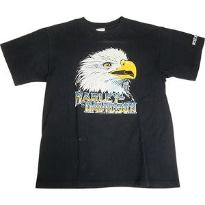 VINTAGE ヴィンテージ Harley-Davidson 90's EAGLE MYRTLE BEACH S.C TEE Tシャツ 黒 Size 【XL相当】 【中古品-良い】 20810580