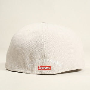 SUPREME シュプリーム 24SS Gold Cross S Logo New Era Stone キャップ ナチュラル Size 【7　5/8(L)】 【中古品-非常に良い】 20810588