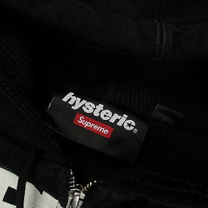 SUPREME シュプリーム × HYSTERIC GLAMOUR 24AW Thermal Lined Zip Up Hooded Sweatshirt Black ジップパーカー 黒 Size 【M】 【新古品・未使用品】 20810603