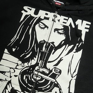 SUPREME シュプリーム × HYSTERIC GLAMOUR 24AW Thermal Lined Zip Up Hooded Sweatshirt Black ジップパーカー 黒 Size 【M】 【新古品・未使用品】 20810603