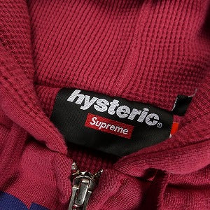 SUPREME シュプリーム × HYSTERIC GLAMOUR 24AW Thermal Lined Zip Up Hooded Sweatshirt Red ジップパーカー 赤 Size 【S】 【新古品・未使用品】 20810605