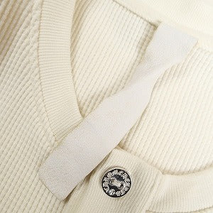 CHROME HEARTS クロム・ハーツ SLO RIDE THERMAL SS HENLY IVORY ヘンリーネックサーマルTシャツ アイボリー Size 【XL】 【中古品-良い】 20810608