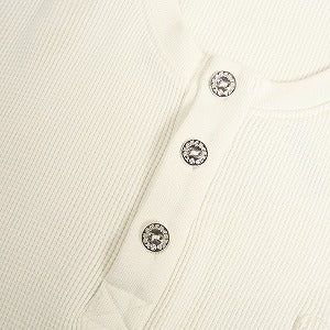 CHROME HEARTS クロム・ハーツ SLO RIDE THERMAL SS HENLY IVORY ヘンリーネックサーマルTシャツ アイボリー Size 【XL】 【中古品-良い】 20810608