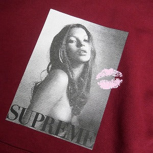 SUPREME シュプリーム 24AW Kate Moss Hooded Sweatshirt Cardinal スウェットパーカー バーガンディー Size 【L】 【新古品・未使用品】 20810614