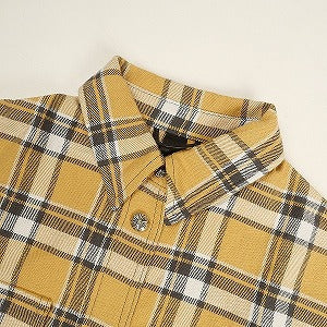 CHROME HEARTS クロム・ハーツ CLEMENTINE CREAM SODA JNKYRD PLD SHIRT レディース版シャツジャケット 黄 Size 【レディースM】 【新古品・未使用品】 20810635