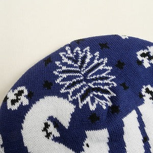 SUPREME シュプリーム 24AW Big Logo Beanie Navy Bandana ビーニー 紺 Size 【フリー】 【新古品・未使用品】 20810644