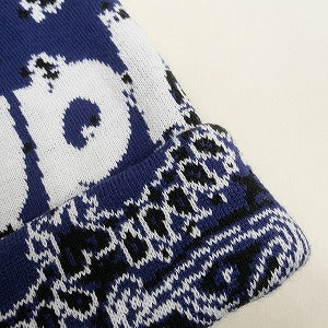 SUPREME シュプリーム 24AW Big Logo Beanie Navy Bandana ビーニー 紺 Size 【フリー】 【新古品・未使用品】 20810644