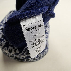 SUPREME シュプリーム 24AW Big Logo Beanie Navy Bandana ビーニー 紺 Size 【フリー】 【新古品・未使用品】 20810644