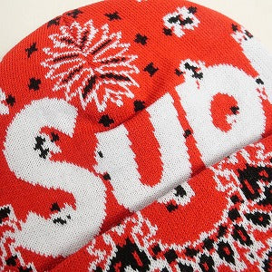 SUPREME シュプリーム 24AW Big Logo Beanie Red Bandana ビーニー 赤 Size 【フリー】 【新古品・未使用品】 20810645