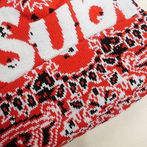 SUPREME シュプリーム 24AW Big Logo Beanie Red Bandana ビーニー 赤 Size 【フリー】 【新古品・未使用品】 20810645