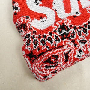 SUPREME シュプリーム 24AW Big Logo Beanie Red Bandana ビーニー 赤 Size 【フリー】 【新古品・未使用品】 20810645