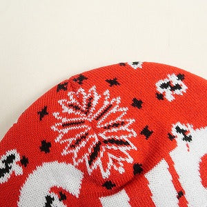 SUPREME シュプリーム 24AW Big Logo Beanie Red Bandana ビーニー 赤 Size 【フリー】 【新古品・未使用品】 20810645