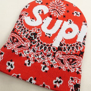 SUPREME シュプリーム 24AW Big Logo Beanie Red Bandana ビーニー 赤 Size 【フリー】 【新古品・未使用品】 20810645